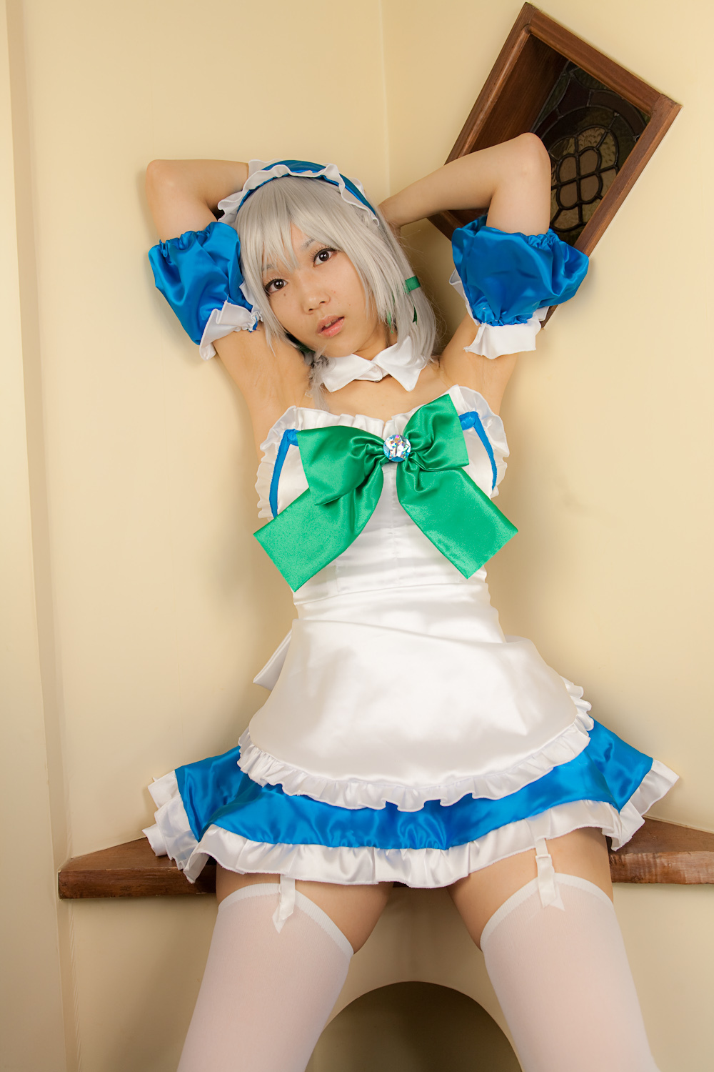 cosplay扮相美女套图 c77 Sakuya Izayoi　(3)